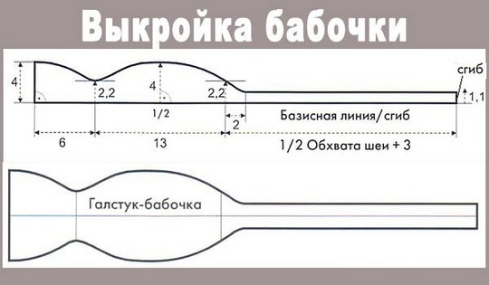 Сшить галстук женский своими руками: выкройка, схемы и описание